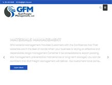 Tablet Screenshot of gfm-llc.com